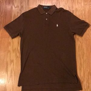 Men’s Small Ralph Lauren Polo Brown/Beige